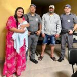 Policiais Militares salvam bebê de 7 dias engasgado, em Mirandópolis