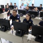 Agentes recebem treinamento para novo sistema de monitoramento por câmeras em Araçatuba