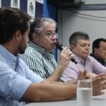 Secretário executivo estadual da Agricultura atende setor leiteiro em Araçatuba