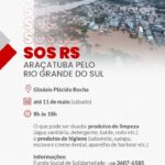 Araçatuba mantém ponto de coleta de donativos no “Plácido Rocha” até sábado (11)