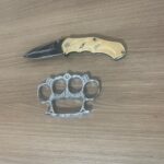 Adolescente de 15 anos é flagrado com soco-inglês e canivete em escola de Buritama