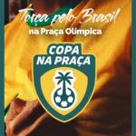 Araçatuba terá telão na Praça Olímpica para os jogos do Brasil na Copa 2026