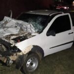 Jovem morre após bater Fiat Strada na traseira de caminhão em vicinal de Zacarias