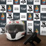 PM apreende pistola carregada em casa com duas crianças sozinhas em Birigui